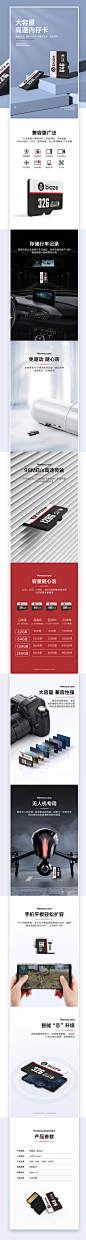 内存卡、网线详情页X2_甜甜暄_详情页图片-致设计
