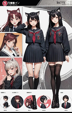 不脱发的FAFA采集到好看的二次元