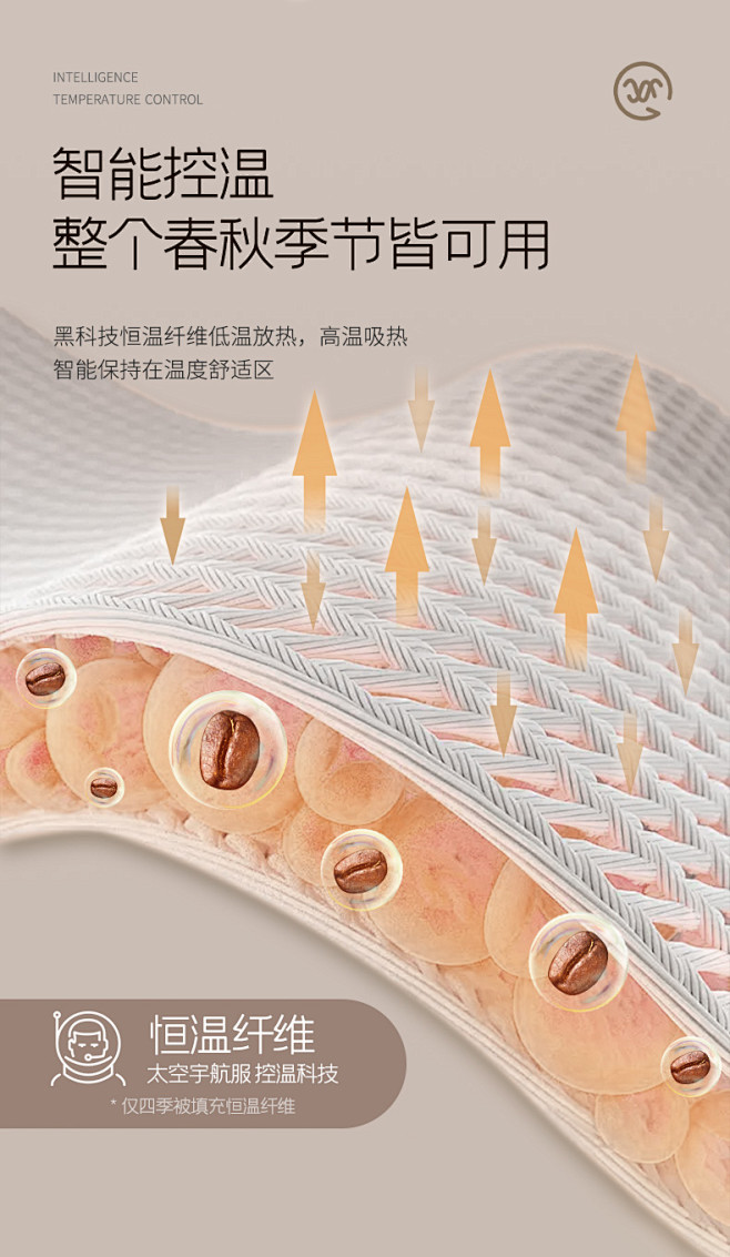 肖战同款梦洁家纺咖啡被春秋单双人冬季加厚...