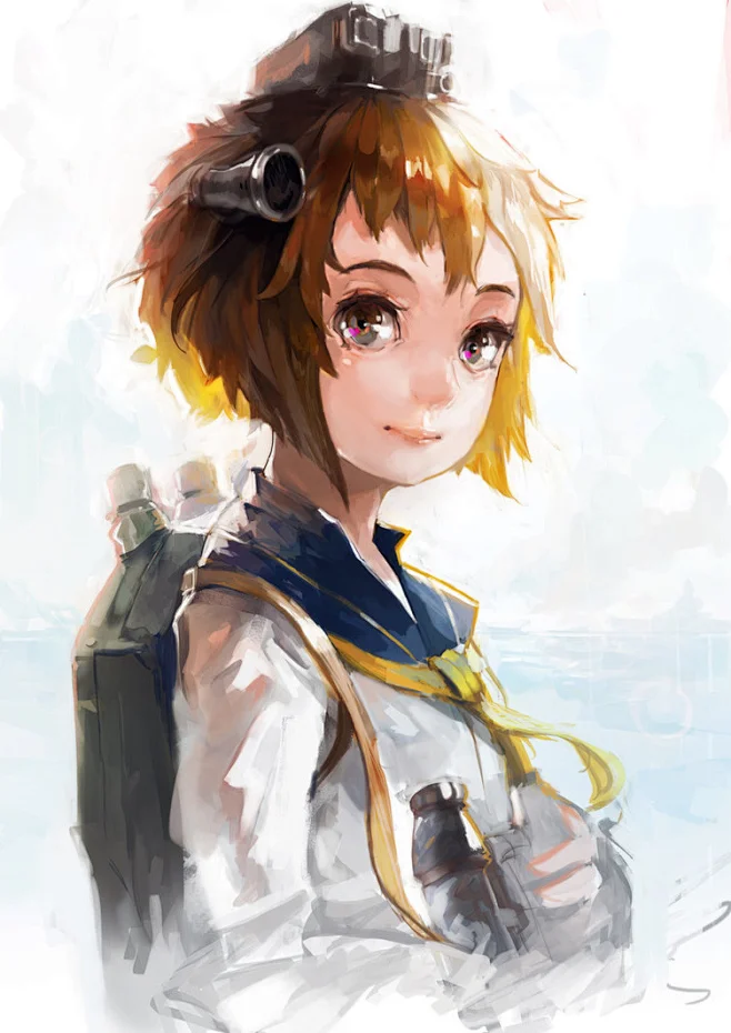 Yukikaze by alchemaniac on deviantART