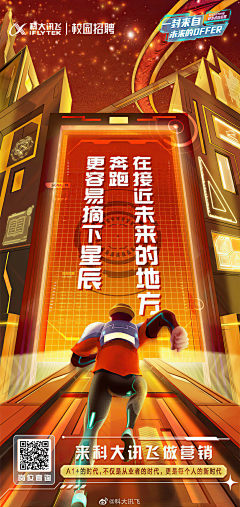 沐儿鱼采集到科大讯飞海报
