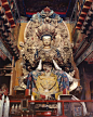 弥勒说法像 在布达拉宫内，弥勒佛在西藏称作强巴佛，因为是继释迦牟尼佛之后将来再次来世度人的圣佛，所以也叫未来佛。