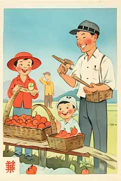 纪念五一劳动节劳动人们人物插画