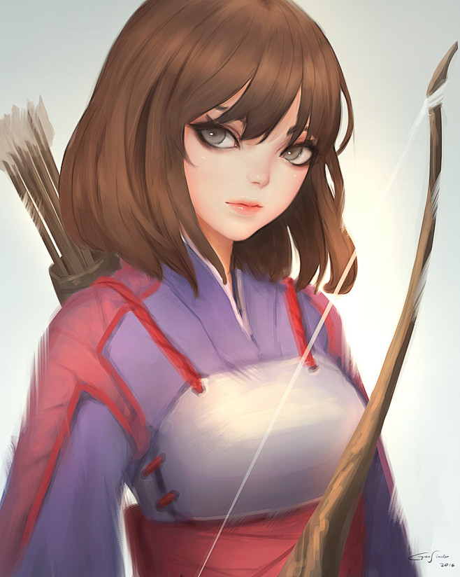 头像原画 欧美头像