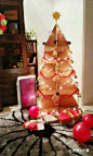 纸箱做的圣诞树~点缀我的梦幻平安夜~