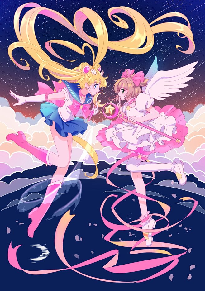 美少女战士  魔卡少女樱  月野兔   ...