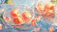 电脑壁纸 | 水蜜桃 | 你最喜欢的水果是什么