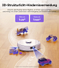 NARWAL Freo X Ultra Robot Vacuum Cleaner with Wiping Function, Mop Robot Self-Cleaning with 8,200 Pa Suction Power, All-in-One Station, Tangle-Free, DirtSense, 3D Structured Light, Dust Storage : Amazon.de: Home & Kitchen