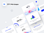 2019 Web designs collection on Behance xd figma sketch illustration icons sketch website design sections cards payment wallet dashboard ux ui app india webdesign website web sharma neel prakhar