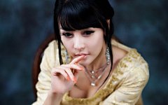 车模美女李智友桌面壁纸桌面壁纸3