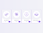 Userpace dribbble onboarding details