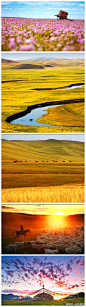 呼伦贝尔 --位于大兴安岭以西、内蒙古自治区的呼伦贝尔大草原 有"中国最...