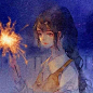 唯美漫画女生头像 给你我的所有_女生头像_我要个性网