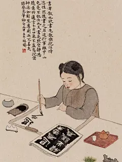 【80后美女书画家林曦作品欣赏】
林曦，1983年生于重庆，毕业于中央美术学院中国画学院，获硕士学位，现为职业画家，曾于法国、印度、澳门、香港、泰国、尼泊尔、新加坡等地举办个人画展，出版有个人书画集、画集、小说、个人音乐专辑。林曦琴棋书画无所不精，同时精通茶艺，钻研中医。