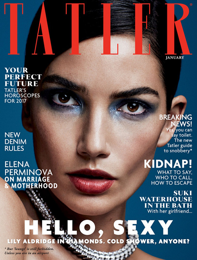 Lily Aldridge《Tatler...