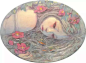 静谧绝美，灵动梦幻的少女-女油画艺术家平野实穗是一位来自日本的年轻艺术家，她曾就读于武藏野美术大学，目前居住和工作在日本千叶县。平野实穗喜欢绘制各种各样美丽的花姑娘，花朵、绿叶、青枝、蝴蝶、小鸟在人物的发梢间穿梭流淌，红色的眼妆凸显出人物的娇媚，与青灰色的发丝显得相得益彰。