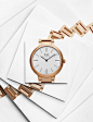 Paper Watches : Luxury watches I shot, printed onto paper, cut and folded, and then shot again.