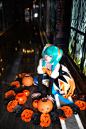 知曦的cosplay正片 【2014.10.28】万圣节MIKU | 半次元-ACG同好社群