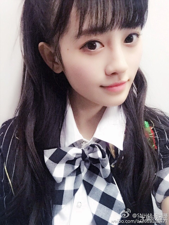 snh48成员鞠婧祎夺冠