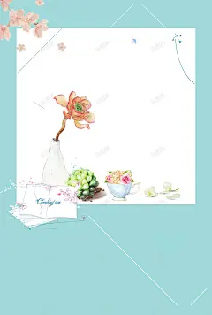 绿色简约小清新促销海报背景 清仓 画册 缤纷夏日 青春 背景 设计图片 免费下载 页面网页 平面电商 创意素材