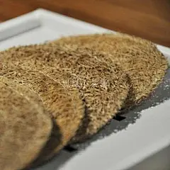 [茶道具] 小茶婆婆定制纯手工天然丝瓜络 壶/杯垫 四片一套 X0332-淘宝网
