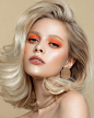 Photo by Retoucher Photographer Inna Litvak Gusarova • Dubai on September 22, 2023. May be a closeup of 1 person, blonde hair, eyeliner and makeup.