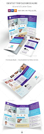 Dentist Trifold Brochure 4 - Informational Brochures