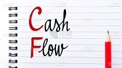 CF现金流量写在笔记本上