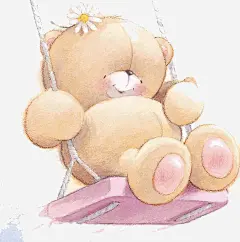 开心小熊_新图网 https://ixintu.com 卡通 手绘 开心 小熊