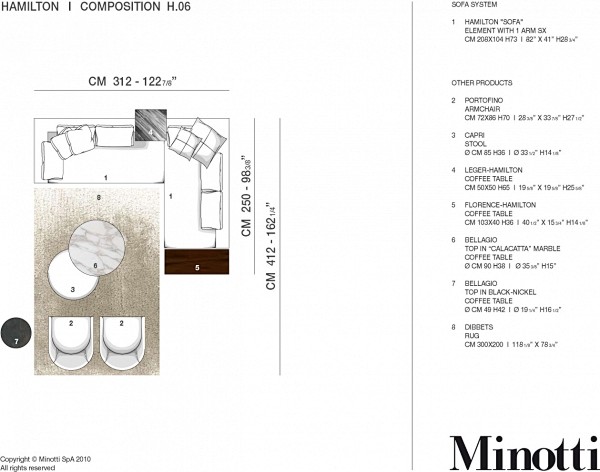 意大利家具巨头Minotti推荐的105...