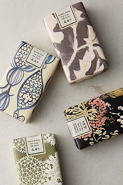 soap packaging: 