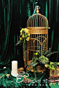 复古欧式装饰铁艺鸟笼详情 －关注婚礼的一切|分享最美好的时光@北坤人素材