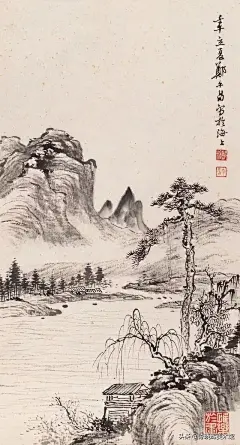 他是画坛资深教授，画作独特，中国美术史研究不该忘却的一个人