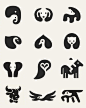 【Logo设计参考  ·  动物 ​​​​ ​​​​】#设计秀# #设计参考# ​​​​