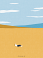 Sayram Lake_Lylean_Lee__插画师作品_涂鸦王国gracg.com