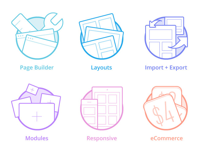 Page Builder Icons