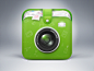 绿色相机APP图标UI #采集大赛#