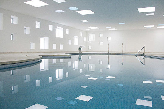 西班牙游泳池与水疗馆设计 环境艺术--创...