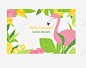 你好夏天粉红火烈鸟矢量图高清素材 电商 设计图片 页面网页 平面电商 创意素材 png素材