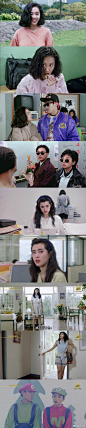 香港电影 80s.90s女星穿搭 从妆容到服装 都太喜欢啦 俏皮又时髦 ​​​​