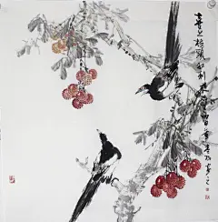 画家蒲青松2016新作。_国画吧_百度贴吧