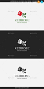 红玫瑰标志模板——自然标志模板Red Rose Logo Template - Nature Logo Templates美丽,优雅,时尚,花,花店,花标志,花店,花,花园,礼物,珠宝,珠宝,爱情,自然,香水,摄影,红色,玫瑰,玫瑰标志,水疗,情人节,情人节,婚礼,健康的女人 beauty, elegant, fashion, floral, florist, flower logo, flower shop, flowers, garden, gift, jewellery, jewelry, love