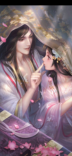 河罗尼采集到古风男女
