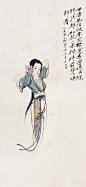 胡也佛独步近现代的春意仕女暨人物荟萃