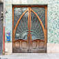 Photo by Phil in Nancy, France. May be an image of outdoors, door and brick wall.