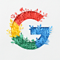 Paper Google Logo : Paper art. Google Logo