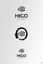 Logo Design Higo Sushi on Branding Served     水墨  鱼