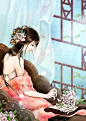 彼岸花开三千季， 
此间早无旧人来。#古风#