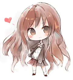 插画手绘 二次元美女 动漫 萌 壁纸