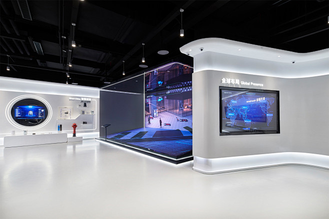 上海移远科技展厅-赴一场人与万物互联之约|优鸿设计_商业展厅_室内设计联盟 - Powered by Discuz!